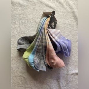 ADIDAS Women’s Superlite Sz 5-10 No-Show 6 Pairs Various Color Socks NWT $20 ASU